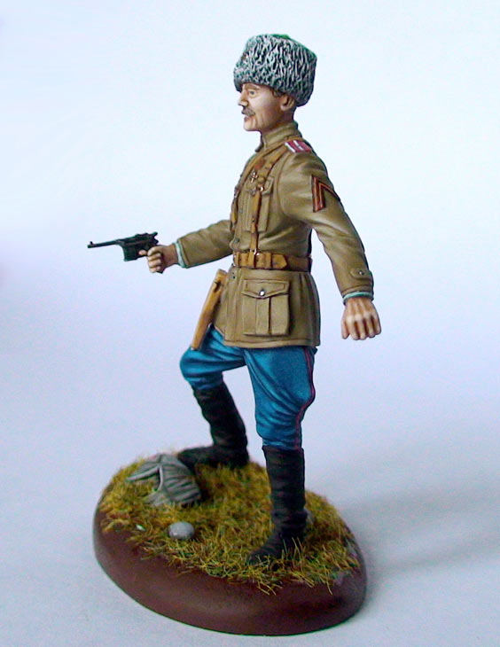 Figures: White army officer, Russian civil war, photo #4