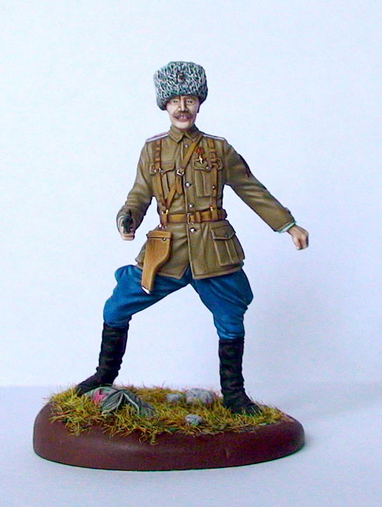 Figures: White army officer, Russian civil war, photo #5