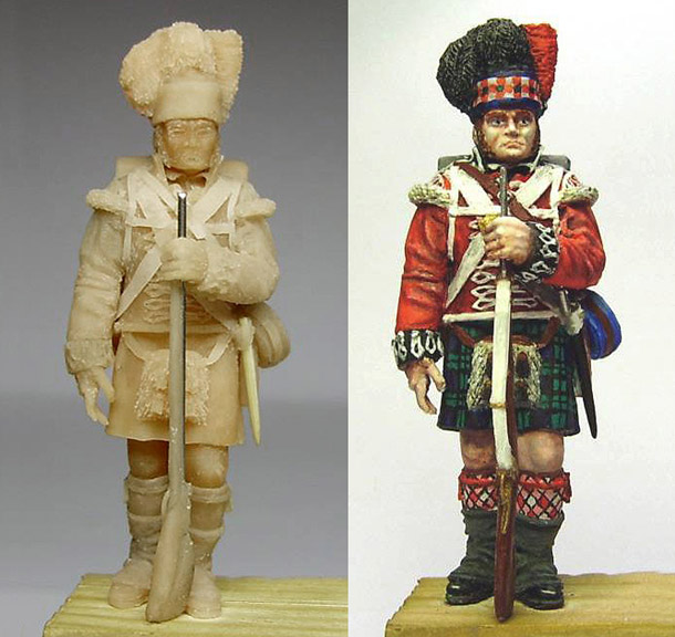 Figures: Scottish Soldier