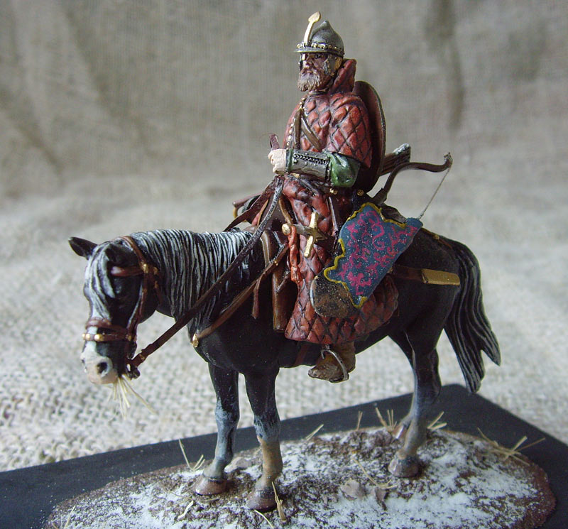 Figures: Russian mounted archer, 15-16AD, photo #1