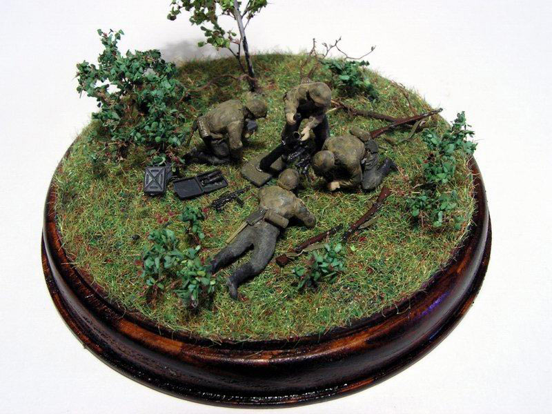 Dioramas and Vignettes: German mortar crew, photo #5