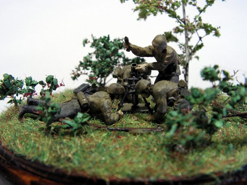 Dioramas and Vignettes: German mortar crew, photo #6