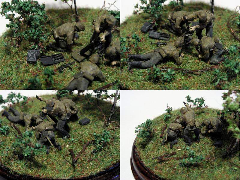 Dioramas and Vignettes: German mortar crew, photo #8