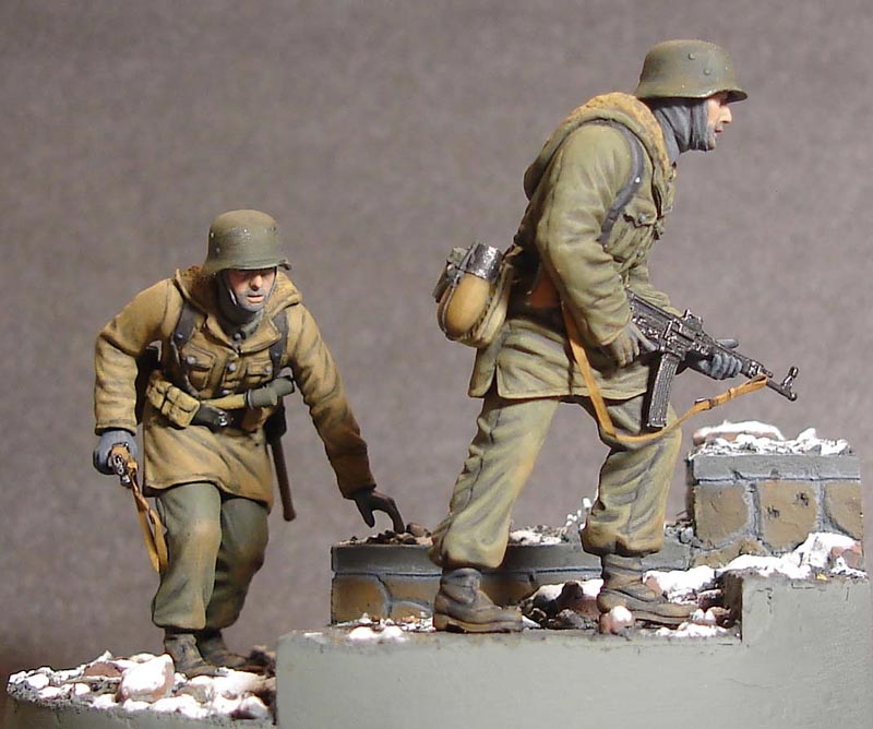 Dioramas and Vignettes: Grenadiers, SS div. Wiking, photo #1