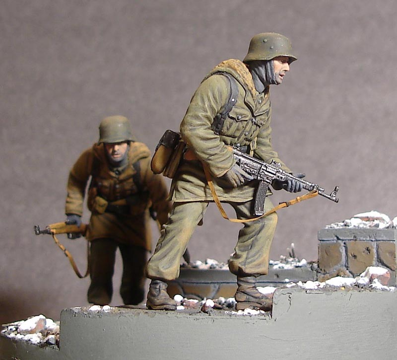 Dioramas and Vignettes: Grenadiers, SS div. Wiking, photo #7