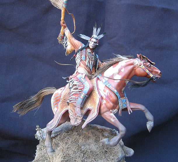 Figures: Crow Indian