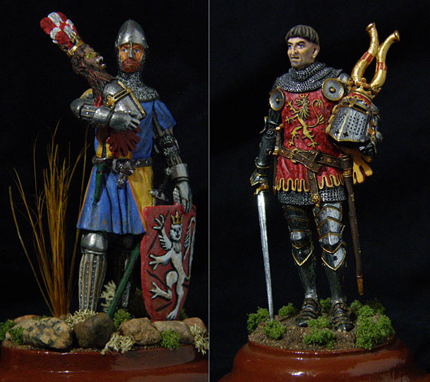Figures: European knights