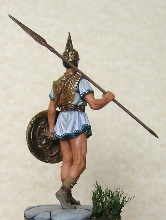Figures: Villanova warrior, 8 B.C., photo #4
