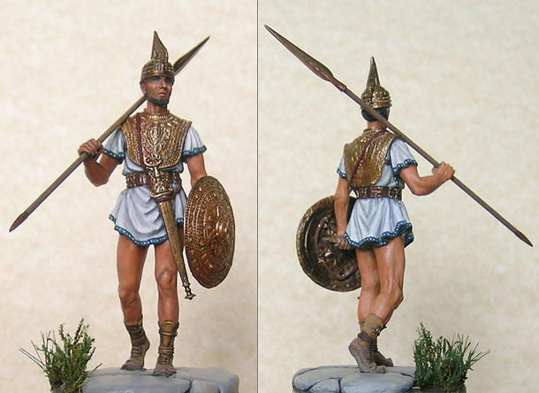 Figures: Villanova warrior, 8 B.C.