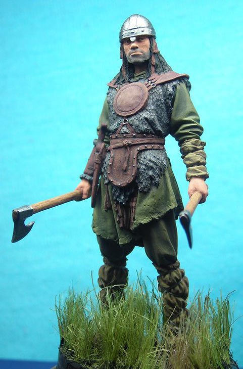 Figures: Saxon Warrior, 5th Century, photo #1