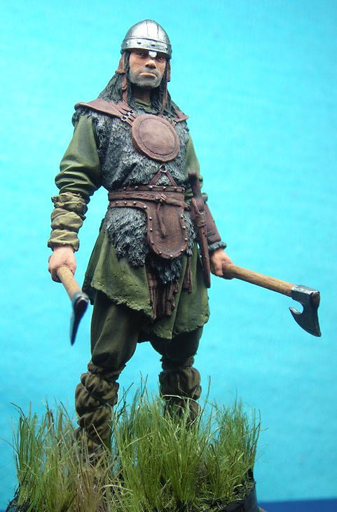 Figures: Saxon Warrior, 5th Century, photo #2