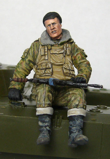 Figures: Modern Russian Army trooper, 1995, photo #1