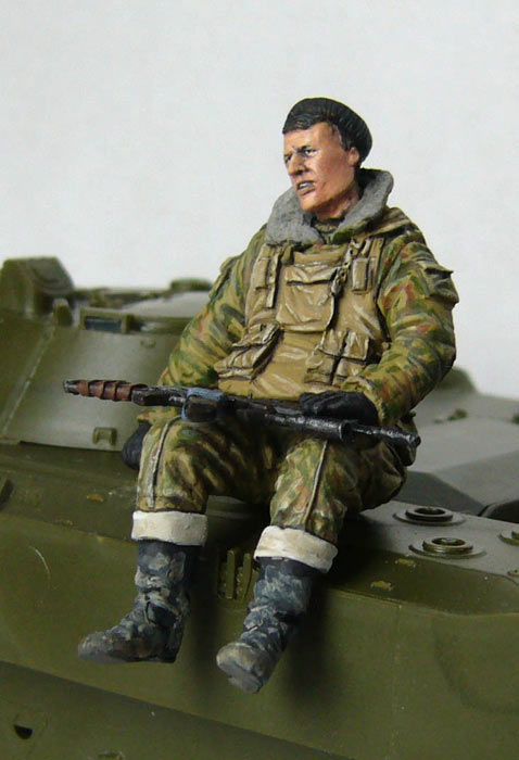 Figures: Modern Russian Army trooper, 1995, photo #4
