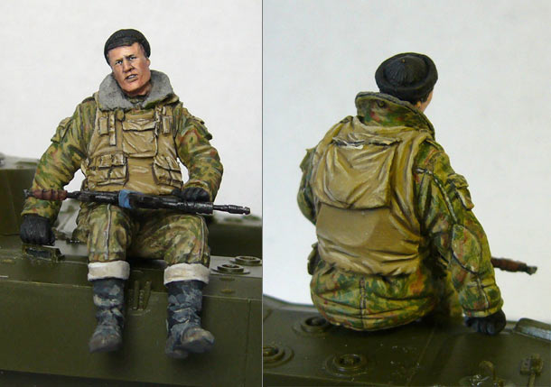 Figures: Modern Russian Army trooper, 1995