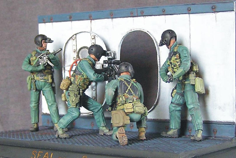 Dioramas and Vignettes: SEAL team 8, photo #3