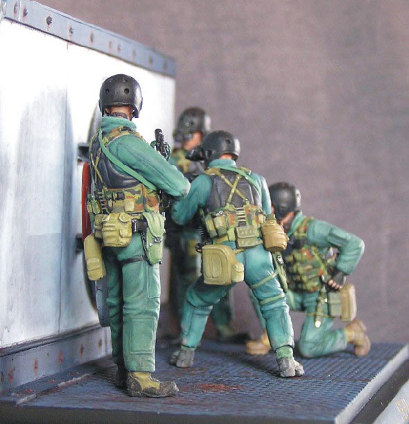 Dioramas and Vignettes: SEAL team 8, photo #4