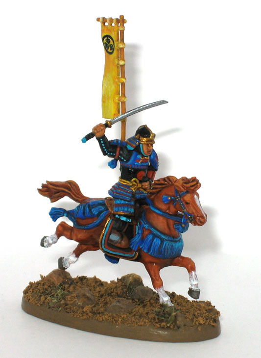 Figures: Mounted samurai, photo #1
