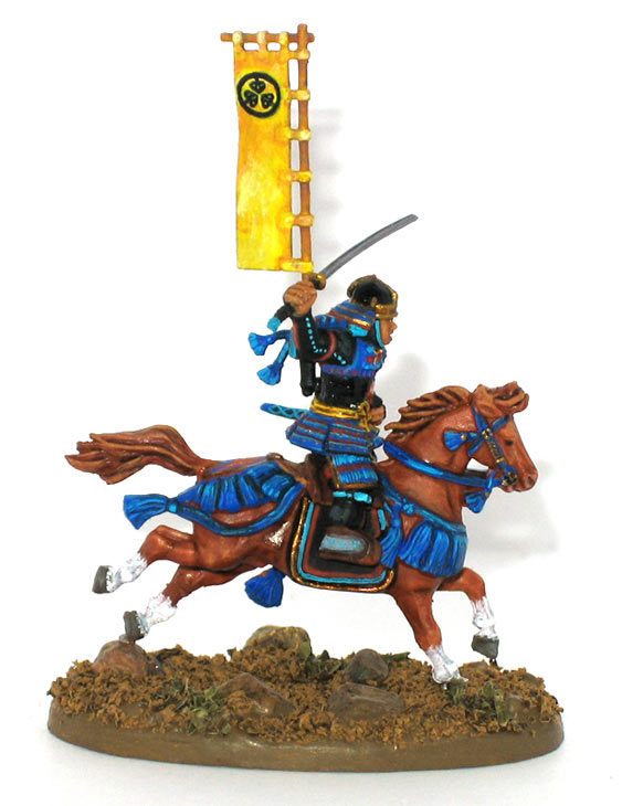 Figures: Mounted samurai, photo #2