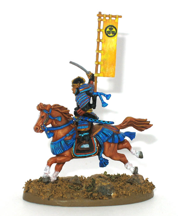 Figures: Mounted samurai, photo #3