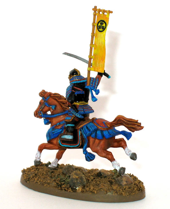 Figures: Mounted samurai, photo #4