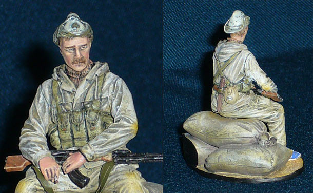 Figures: Soviet spetsnaz officer, Afghanistan, 1986-89