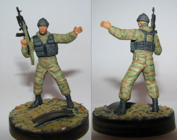 Figures: Spetsnaz soldier