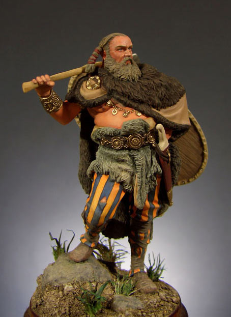 Figures: Germanic warrior, photo #1