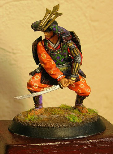 Figures: Samurai with sword, photo #1