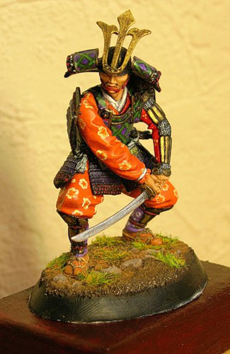 Figures: Samurai with sword, photo #2