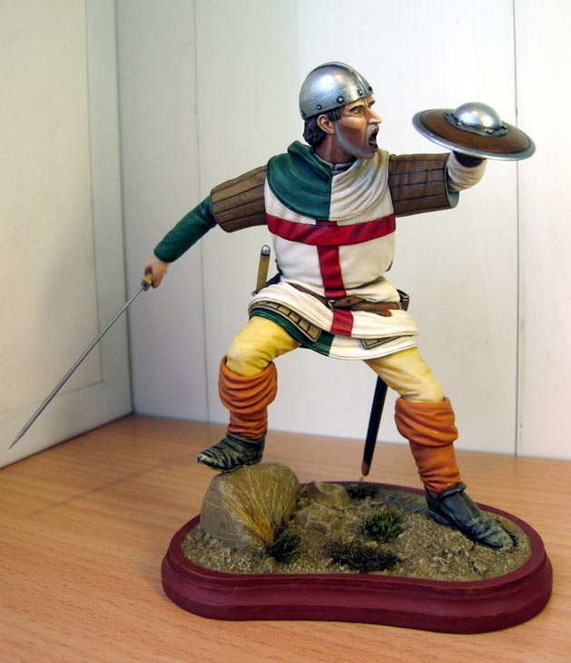 Figures: English archer, 1355-56, photo #8