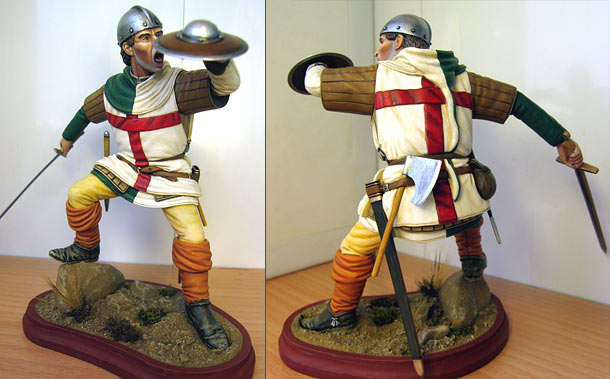 Figures: English archer, 1355-56