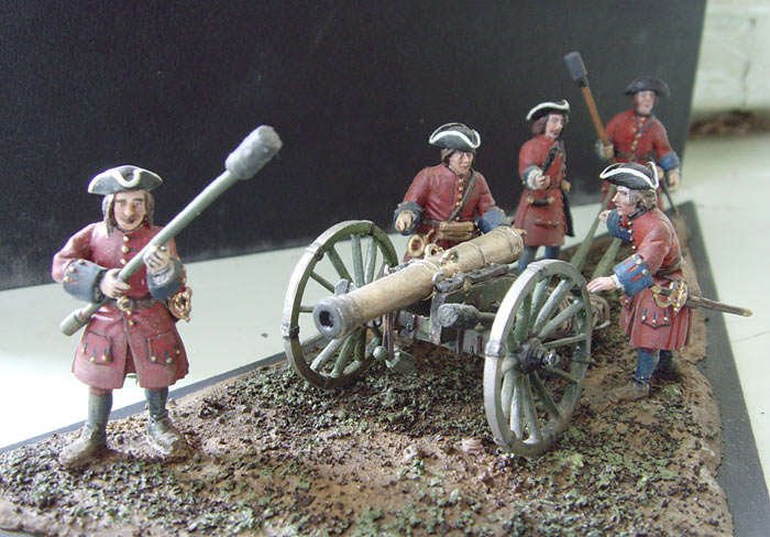 Dioramas and Vignettes: Russian artillery, early XVIII century, photo #1