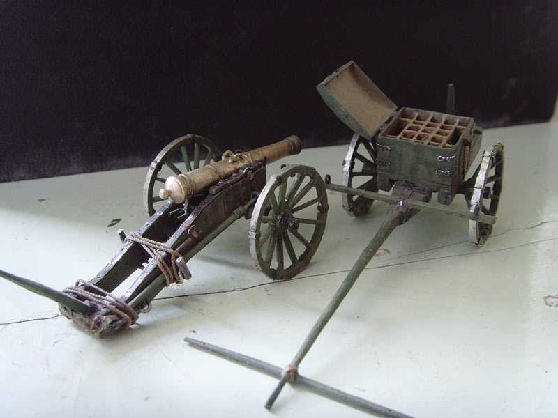 Dioramas and Vignettes: Russian artillery, early XVIII century, photo #4