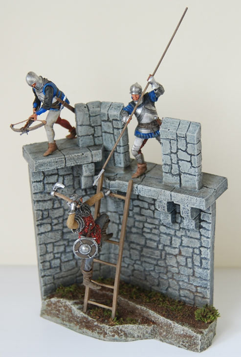Dioramas and Vignettes: On the castle walls, photo #1