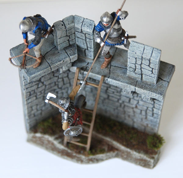 Dioramas and Vignettes: On the castle walls, photo #10