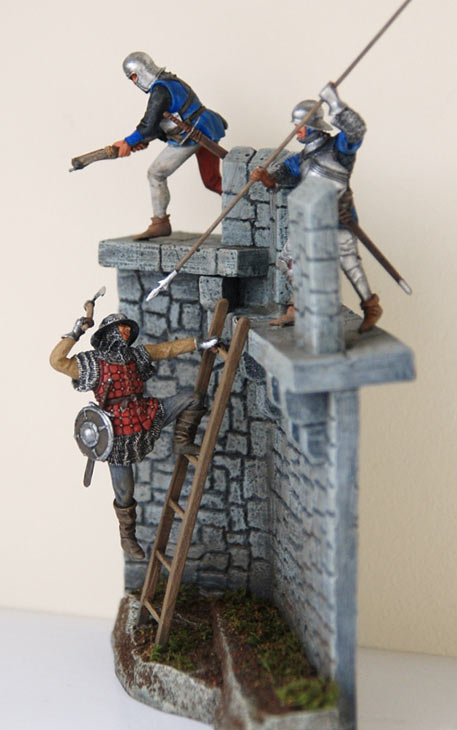 Dioramas and Vignettes: On the castle walls, photo #5
