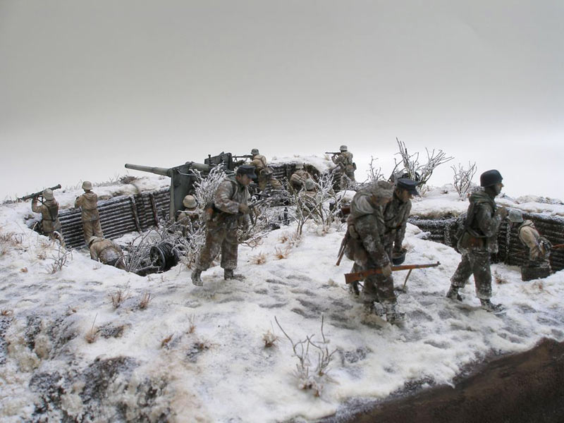Диорамы и виньетки: Зимний эпизод великой войны, фото #5