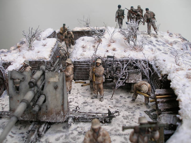Диорамы и виньетки: Зимний эпизод великой войны, фото #9