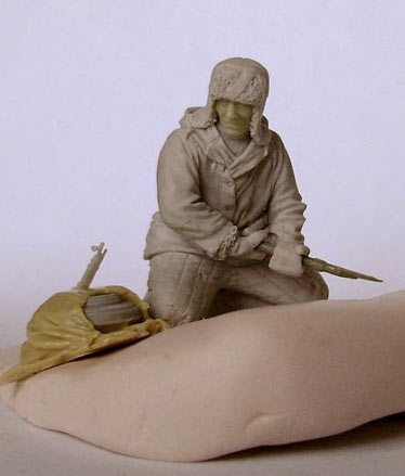 Sculpture: Soviet guerillas, photo #7