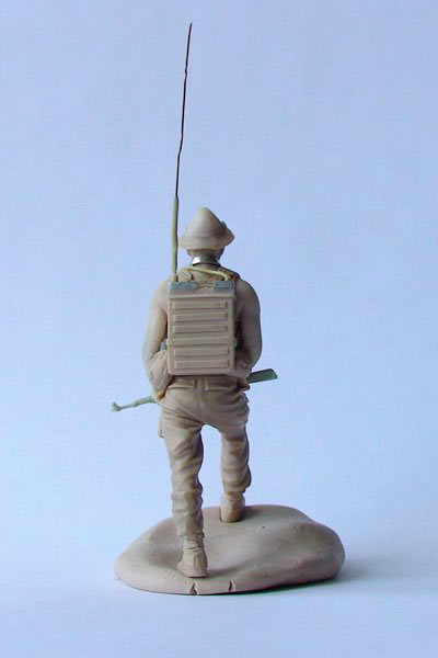 Sculpture: Soviet radio operator, Afghanistan, photo #11