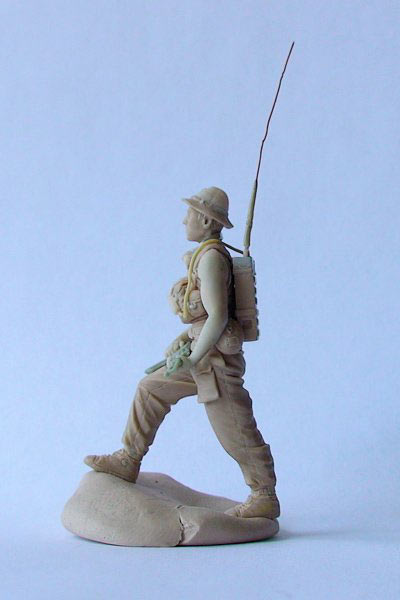 Sculpture: Soviet radio operator, Afghanistan, photo #7