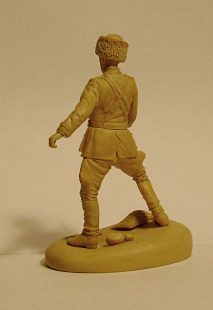 Sculpture: White army officer, Russian civil war, photo #4