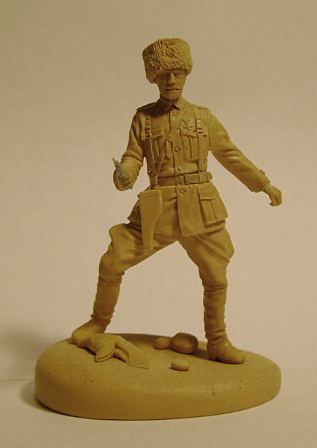 Sculpture: White army officer, Russian civil war, photo #6
