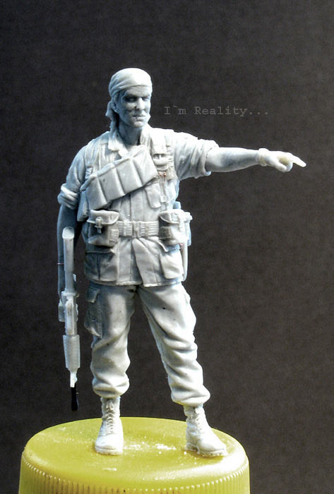 Sculpture: Staff-sgt. 25 infantry div. Vietnam`68, photo #1