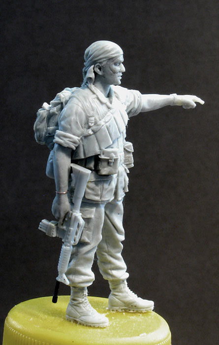 Sculpture: Staff-sgt. 25 infantry div. Vietnam`68, photo #3