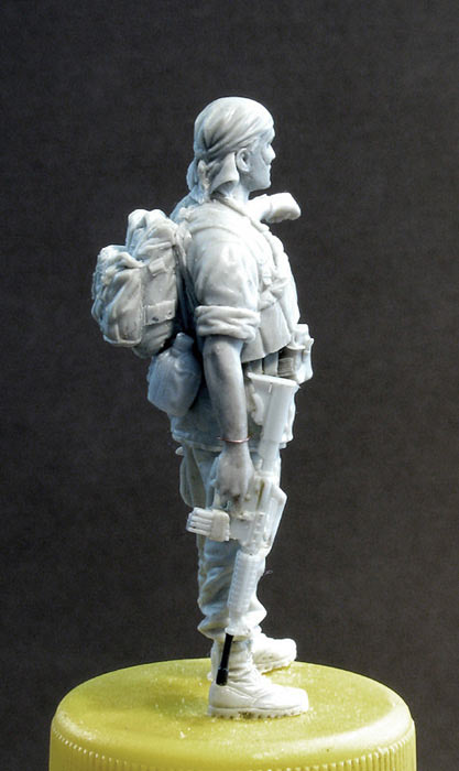 Sculpture: Staff-sgt. 25 infantry div. Vietnam`68, photo #6
