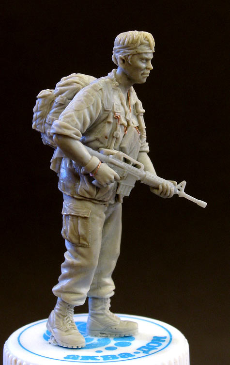 Sculpture: Sgt., 25 infantry div. Vietnam`68, photo #2