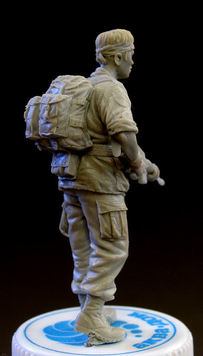 Sculpture: Sgt., 25 infantry div. Vietnam`68, photo #3