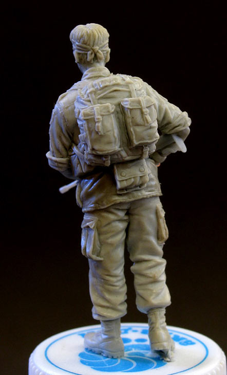 Sculpture: Sgt., 25 infantry div. Vietnam`68, photo #4