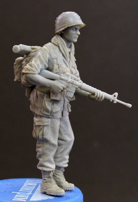 Sculpture: Private, 25 infantry div. Vietnam`68, photo #1